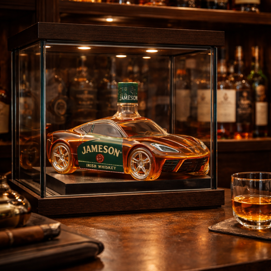 Whisky Pullo - Corvette Painos