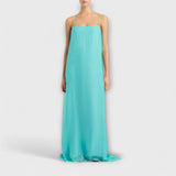 Elegantti Maxi Mekko Olkaimilla