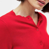 Napillinen neulecardigan Camille