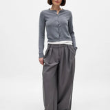 Napillinen neulecardigan Camille