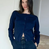 Napillinen neulecardigan Camille